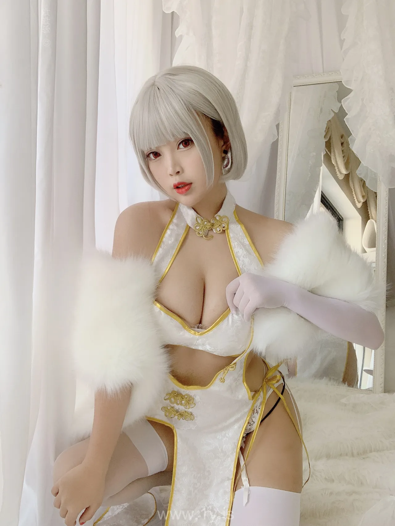 Coser@白烨 NO.006 白旗袍
